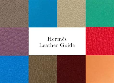 hermes leather types|hermes leather brands.